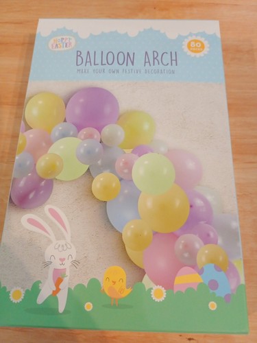 Easter balloon arch kit with - balloon,