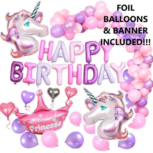 Balloon arch kit - arch, unicorn