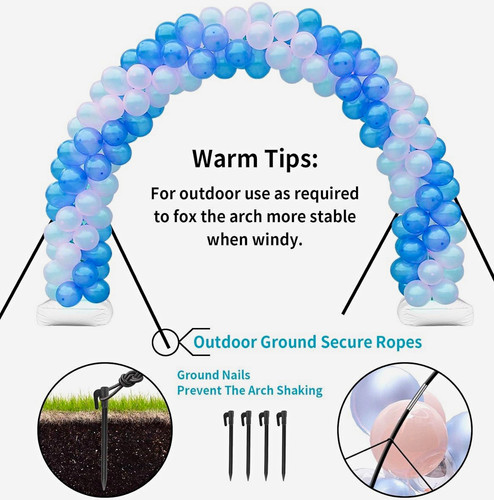 Balloon arch stand kit - arch,
