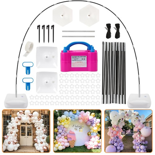 Balloon arch kit and - arch,