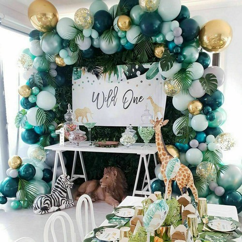167pcs jungle party weeding - 167pcs,
