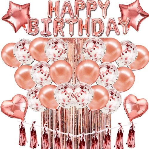 Yiyunte rose gold balloons - yiyunte,