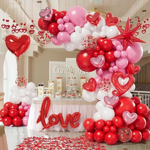 156pc valentine balloon - 156pc,