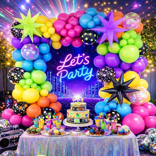 147 pcs neon - pcs, garland