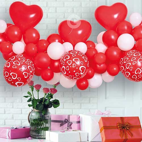 Love heart red pink diy - pink,