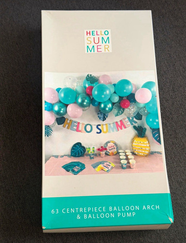 Hello summer balloon arch - balloon,