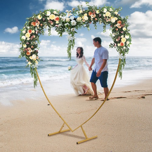 210cm heart shaped gold metal - shaped,