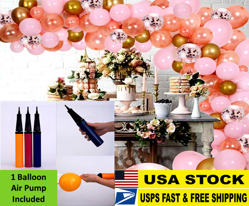 Balloons garland arch pink - balloons,
