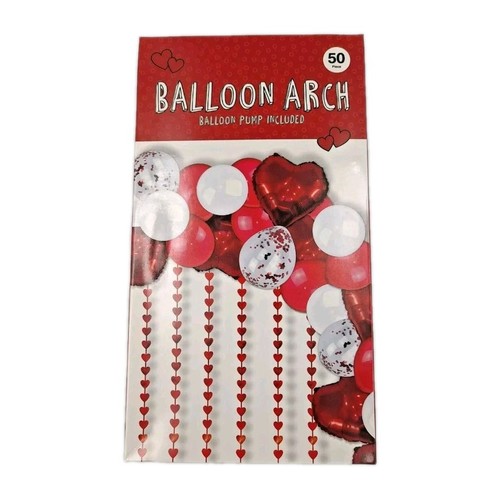 Valentines day balloon arch - valentines,